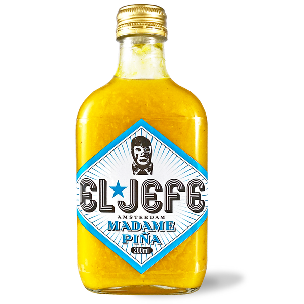 Very Hot Sauce Madame Piña 200ml EL JEFE PRIMO SALSA