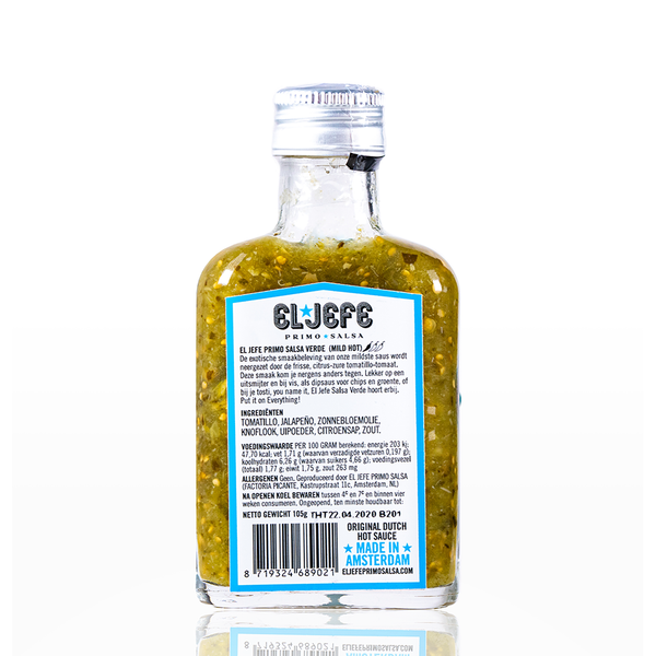 Hot Sauce Verde (Mild Hot) 100ml EL JEFE PRIMO SALSA