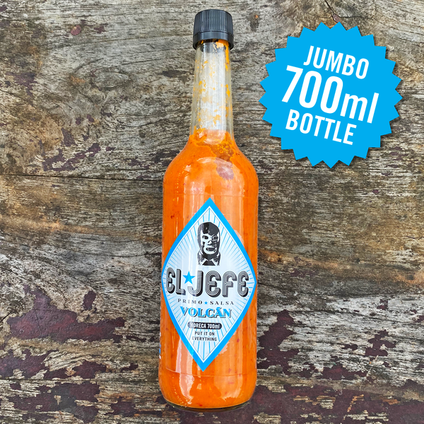 Hot Sauce Volcán (Pretty Hot) 700ml EL JEFE PRIMO SALSA